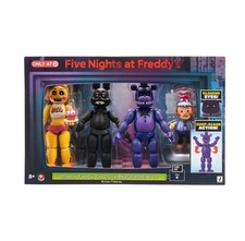 Five Nights at Freddy's FNAF Chica Shadow Freddy & JJ Figure 4 Pack Toy PRESALE picture