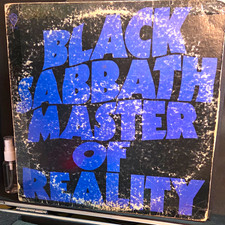 Black Sabbath Master of Reality LP Black Vinyl Stereo Warner Bros. BS 2562 picture