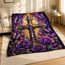 Abstract Pattern Coral Fleece Blanket picture