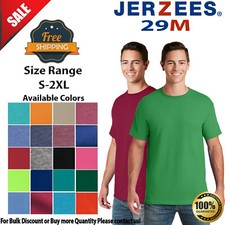 JERZEES 29M Mens Short Sleeve Dri-Power Performance Crew Neck Stylish T-Shirt picture