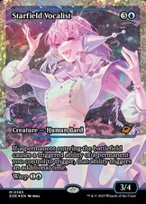 Starfield Vocalist (Showcase) Edge of Eternities Foil Playtest Card picture