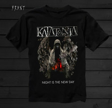 Katatonia - Night Is the New Day Band Album Unisex T-Shirt Full Size S4610 picture