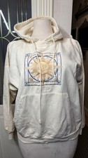 Vintage Crazy Shirts Hoodie S Celestial Sun Moon Embroidered USA 100% Cotton picture