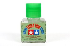 TAMIYA EXTRA THIN BRUSH ON CEMENT 40ml bottle model scenery TAM87038 NEW picture