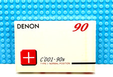 DENON C'DO  I  90    TYPE I    BLANK  CASSETTE TAPE (SEALED) picture