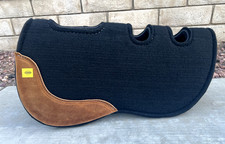 Black Horse Orthopedic Saddle Pad, Carona Ortopedica Para Caballo Cola de Pato picture