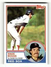 1983 Topps Wade Boggs RC #498 picture