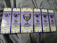 Baltimore Ravens 1996 Inaugural Season Vintage Original Ticket Stubs Lot picture