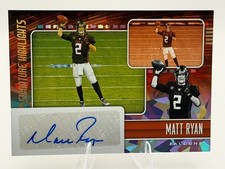 Panini 2021 Illusions Signature Highlights Matt Ryan SH16 Auto Falcons picture