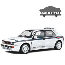 SOLIDO 1992 LANCIA DELTA HF INTEGRALE EVO 1 MARTINI 6 1/18 WHITE S1807804 picture