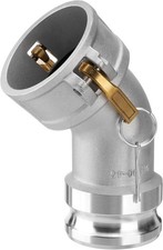 DA3030 Type DA Cam and Groove Hose Fitting, 45 Degree Elbow, 3