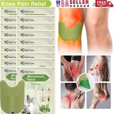 12-480pcs Knee Leg Relief Patches Sticker Pain Wormwood Plaster Pad Health picture