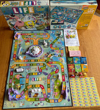 Vtg 2005 The Game of Life SpongeBob Squarepants Edition Milton Bradley COMPLETE picture