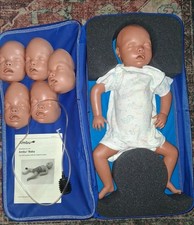 Ambu Pediatric CPR Infant training with 5 protective face masks & case  picture