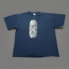 Vintage 90s Archaic Smile Angel Patch Graphic Single Stitch T-Shirt - Size XL picture