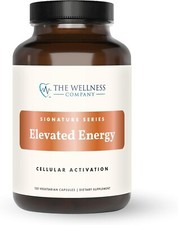 The Wellness Company ELEVATED ENERGY  Cellular Activation 120 Caps  Exp 01/27 picture