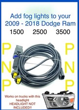 2009 - 2018 Dodge Ram 1500 2500 3500  “FOG LIGHT” Harness PLUG AND PLAY picture