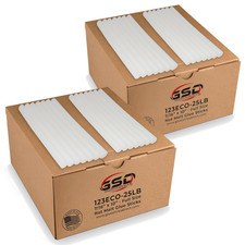 GlueSticksDirect® Economy® Twin Pack Hot Melt Glue Sticks 7/16 X 10