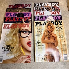 Playboy Magazine 2015 Complete Year Set – All 10 Issues, With Centerfolds picture