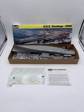 Revell 5025 USS Saratoga-CV60 Model Kit 1/542 Navy Aircraft Carrier SEALED PARTS picture