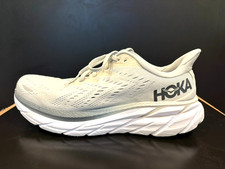 Hoka Clifton 8 Lunar Rock Men's 9D Running Shoes Nimbus Cloud Grey picture