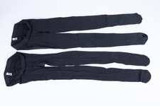 2 Pairs WOLFORD Black Opaque Tights Size M Lightly Worn picture