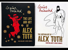 Alex Toth Genius Isolated & Genius Animated 2-Book Paperback Set IDW Excellent picture
