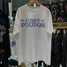 90s Grey Poupon Mustard Promo Rare Washed White T-Shirt picture