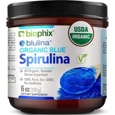 biophix Blulina Organic Blue Spirulina Powder 6 oz 170 g picture