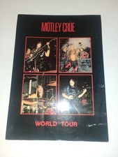 Motley Crue Shout At The Devil Vintage World Tour Program Book 1984 SATD picture