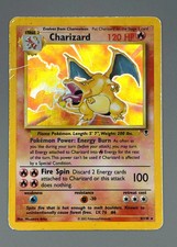 2002 Pokemon Legendary Collection Charizard 3/110 Holo Rare Vintage HP Played picture