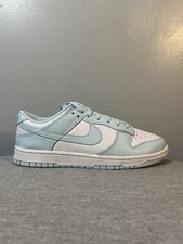 Nike Dunk Low Retro White Glacier Blue Sneaker Men's Shoe Size 11 DV0833 104 picture