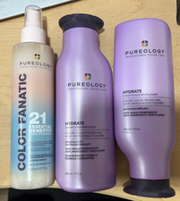 Pureology Hydrate Kit - 3 Full Size Products - Shampoo, Conditioner & Leave In picture