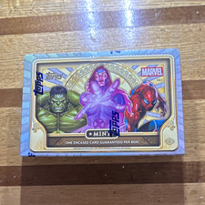 Topps 2026 Marvel Topps Mint Sealed Box 1 Encased Card Guaranteed Per Box picture