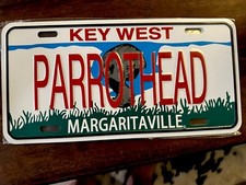 Jimmy Buffett Vanity Plate $25.00 includes shipping   picture