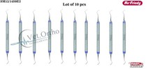 10X Hu Friedy SM13/14S9E2 Double End 13/14S Mccall Curette 9 Everedge 2.0 Handle picture