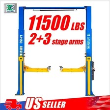 XK L1150 2 Post Car Lift 11,500 LB Truck Auto Hoist Overhead Clear Floor 220V picture