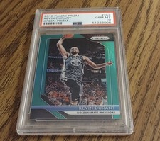 2018 Panini Prizm #252 Kevin Durant Green Prizm PSA 10 picture
