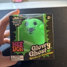2026-NeeDoh GLOWY GHOST Costumed Glow-in-the-Dark Squishy Squeeze Toy RANDOM picture