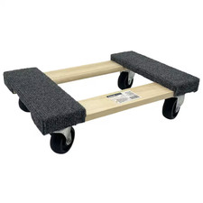 800 lbs. Capacity 18 in. Wood Furniture Dolly picture