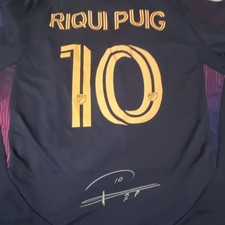 Adidas Authentic LA Galaxy Riqui Puig #10 Signed MLS Soccer Jersey picture