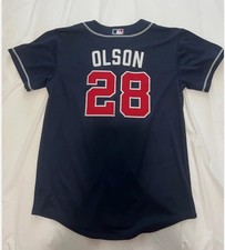 HOTAtlanta Brave #28 Matt Olson Cool Base Men's Stitched Jersey. picture