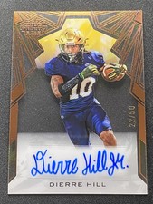 Dierre Hill 2025 Leaf Trinity Clear Auto /50 Bronze #CA-DH2 Autograph picture