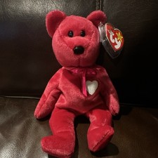 Ty Beanie Baby Valentina Rare with Errors In New Condition with Tags 1997 picture