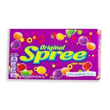 SPREE WILLY WONKA HALLOWEEN CANDY 5 OUNCE OZ THEATER BOX NOT CHEWY BRAND NEW picture