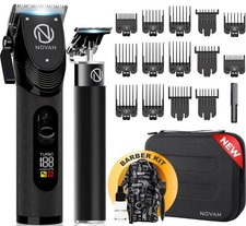 Novah Professional Hair Clippers for Men, Professional Barber Clippers and Tr... picture