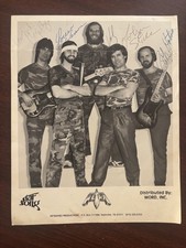 Vintage Petra Band Signed Autographed Press Release Photo 8x10  picture