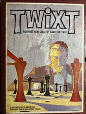 Vintage Twixt: Ingenious New Strategy Game for Two Bookshelf Game 1962 3M picture