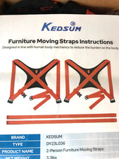Kedsum 2 Person Furniture Moving Straps Harness Lifting System 800 lbs Capacity picture