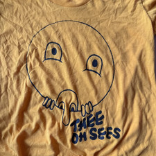 Thee Oh Sees Osees Australian Tour Yellow T Shirt All Size S-5Xl Gift Fan AT107 picture